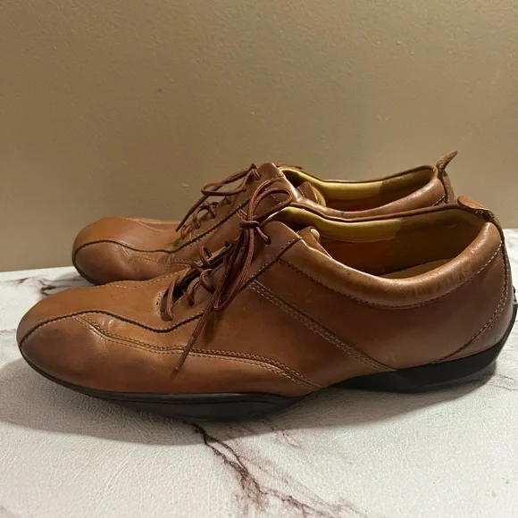 Timberland | Shoes | Timberland Smart Comfort Mens Shoes Lace Up Brown Casual  Dress Leather Mens 2 | Poshmark